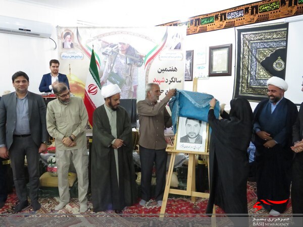 هفتمین سالگرد شهید مدافع حرم شهید احمدی جوان برگزار شد