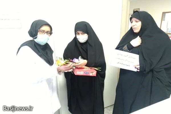 تجلیل از پرستاران مرکز خدمات جامع درمان سلامت شهری شهیدان وزیری شهر بهار