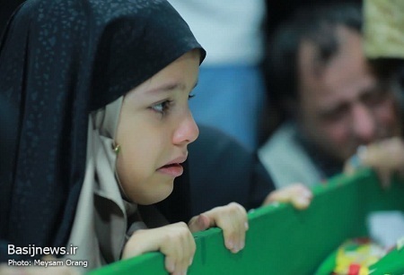 مراسم وداع با شهید مدافع امنیت «حسن مختارزاده» در معراج‌الشهدای تهران