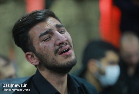 مراسم وداع با شهید مدافع امنیت «حسن مختارزاده» در معراج‌الشهدای تهران