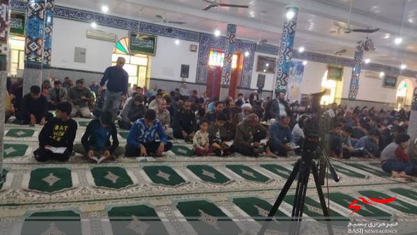 دعای پر فیض ندبه در مسجد ولیعصر(عج) روستای گورک کله بندی برگزار شد