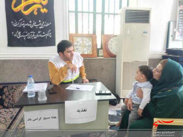 اجرای طرح ویزیت رایگان در هفته بسیج در بخش دلوار
