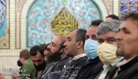 دیدار فرمانده کل سپاه پاسداران با بسیجیان پایگاه مقاومت بسیج شهید همت در ناحیه کربلا