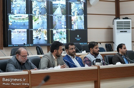 دیدار معاون فرهنگی اجتماعی شهردار تهران با هیات رئیسه سپاه تهران بزرگ