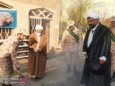 اجتماع بسیجیان ناحیه مقاومت بسیج قدس