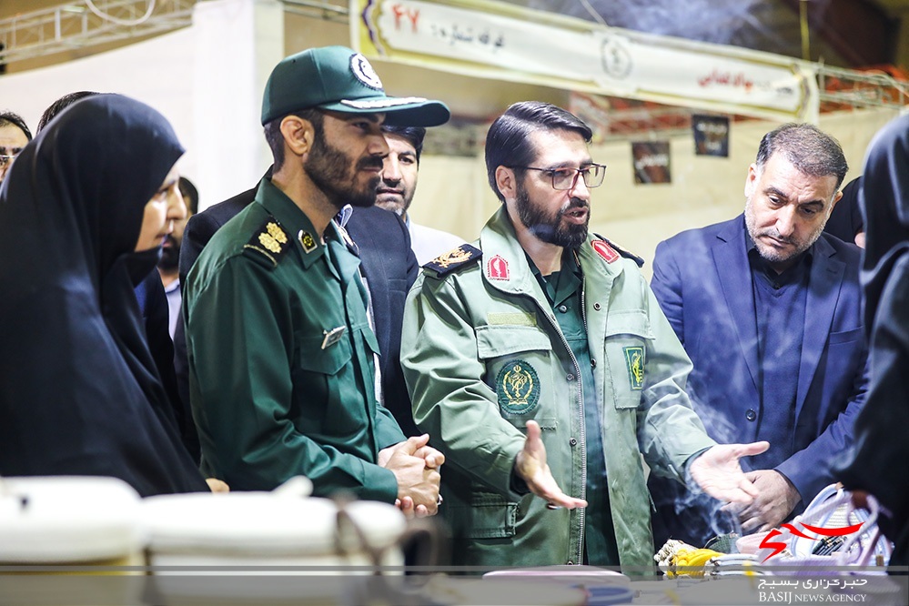 نمایشگاه اقتصاد مقاومتی سپاه استان قم آغاز به کار کرد