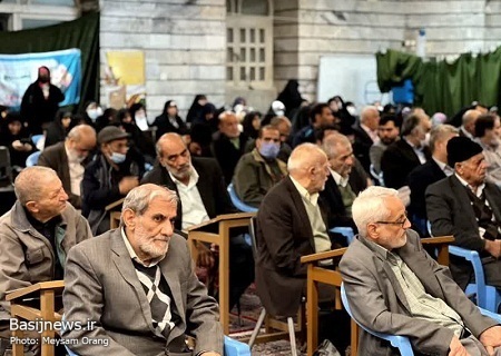 مراسم بزرگداشت شهید امنیت روح الله عجمیان در محله فرجام
