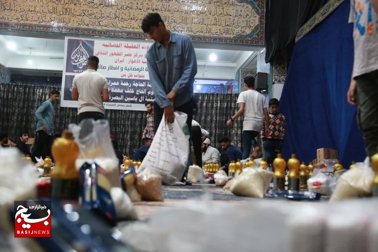بسته های کمک مومنانه جهادگران درب خانه محرومان اهوازی