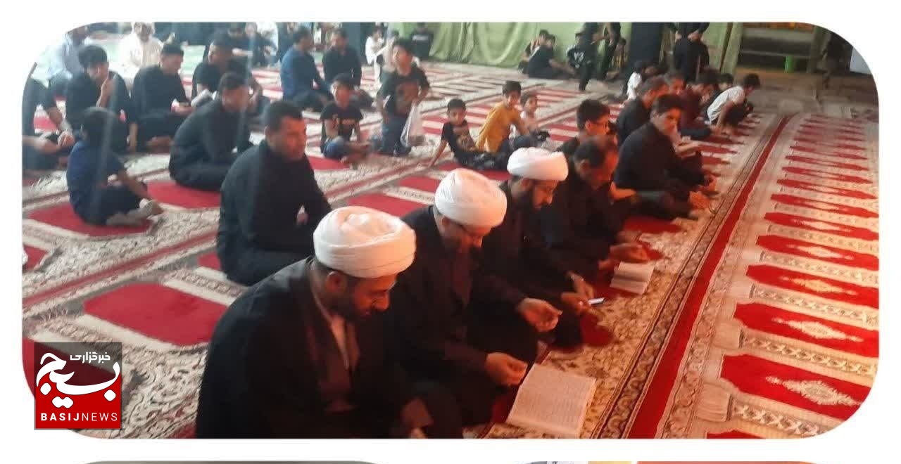 آیین های شب بیست و یکم ماه رمضان در گتوند برگزار شد