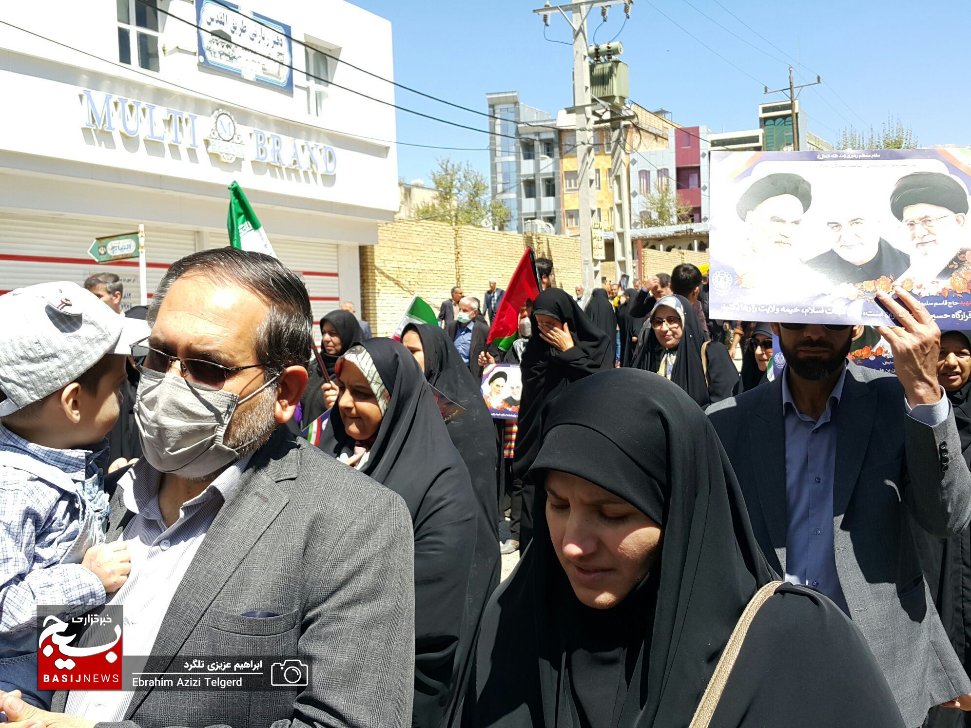 راهپیمایی روز قدس در یاسوج