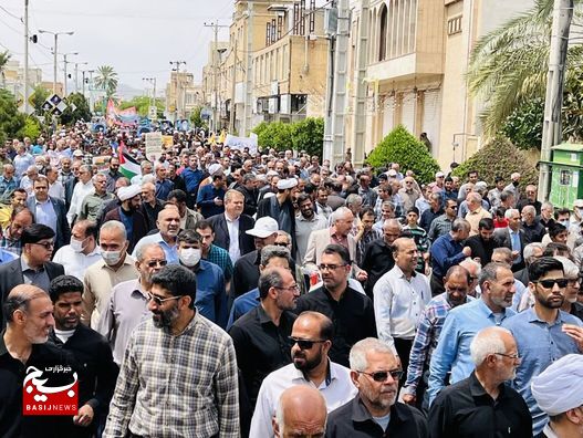 حضور گسترده اقشار مختلف و مردم روزه‌دار و همیشه در صحنه فارس در راهپیمایی روز جهانی قدس
