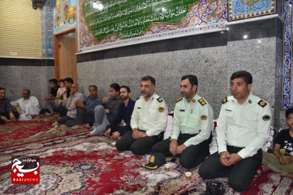برگزاری مراسم استقبال و وداع با یک شهید گمنام در شهر عسلویه