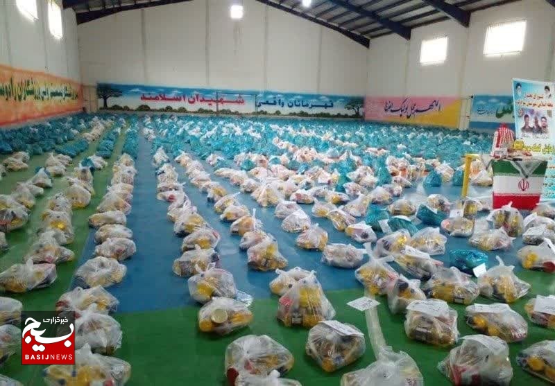 توزیع ۲۱۰۰ بسته کمک مومنانه بین نیازمندان سوادکوهی