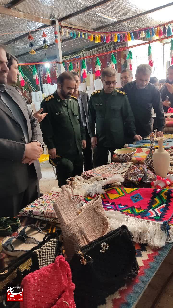 افتتاح نمایشگاه صنایع دستی بسیج در یاسوج