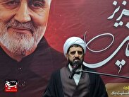هدف دشمن ضربه به زدن به خیمه ولایت است/ مکتب سلیمانی گفتمان مقاومت و انقلابی‌گری