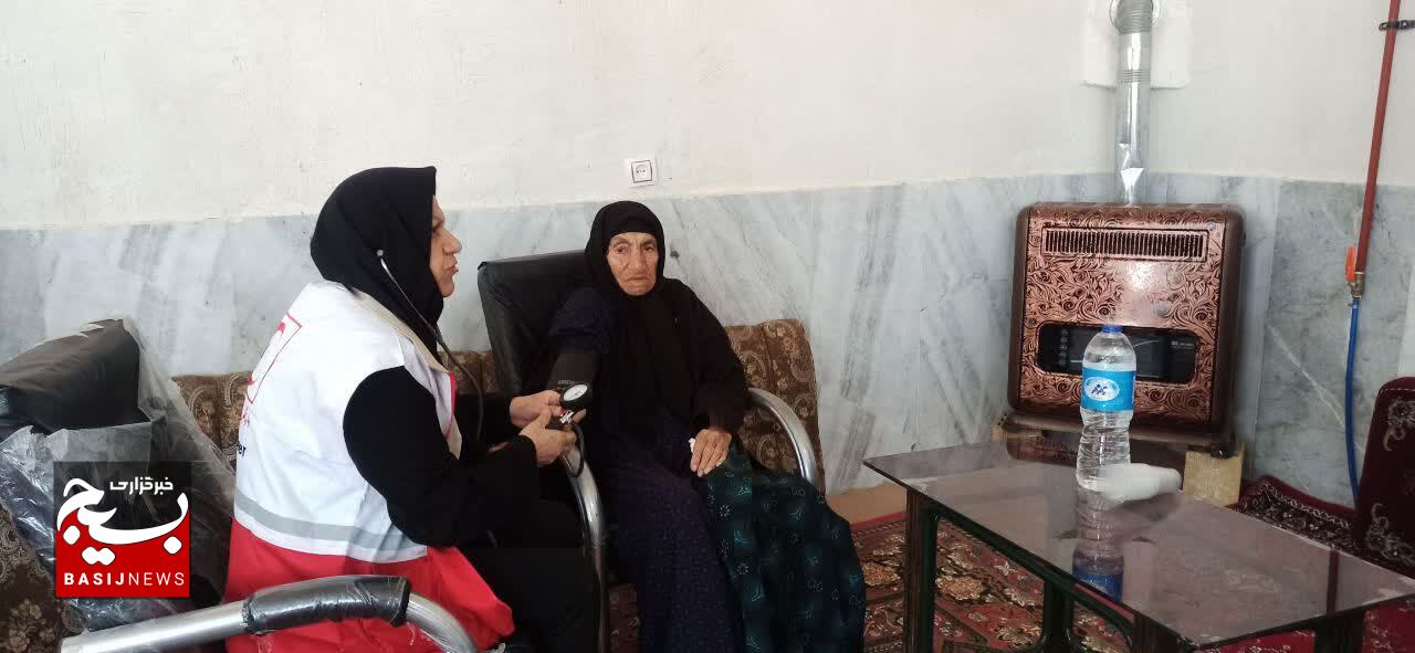 خدمات رسانی رایگان جهادی گروه پزشکی و روانشناسی در روستا‌ی بیدزرد گچساران