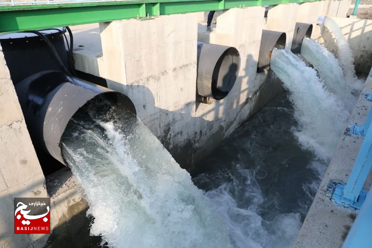 ۱۰ میلیون مترمکعب آب در ایستگاه پمپاژ سربند پارس‌آباد ذخیره‌سازی شد
