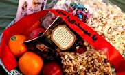 مهربانی بسیج ساوه، مهمان سفره‌ی یلدایی ولی نعمتان ساوجی