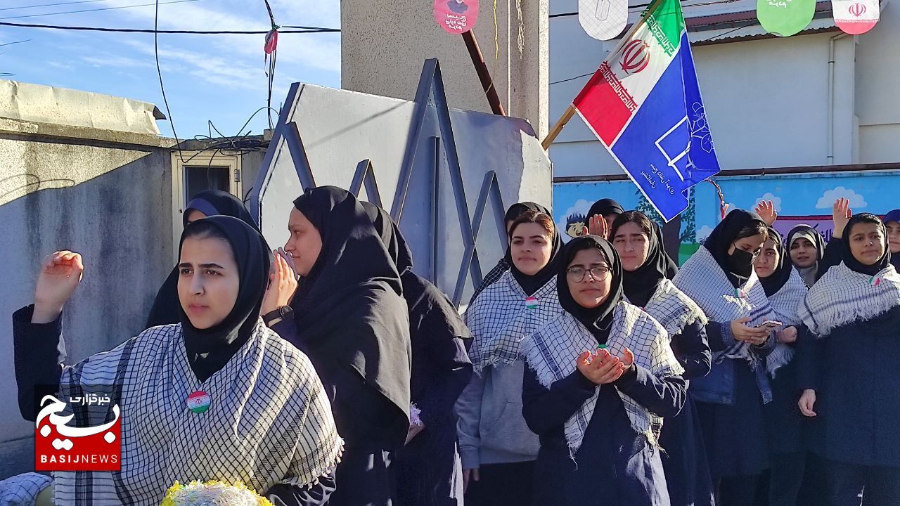هنرستان دخترانه‌ای در بندرکیاشهر میزبان شهدای گمنام دفاع مقدس