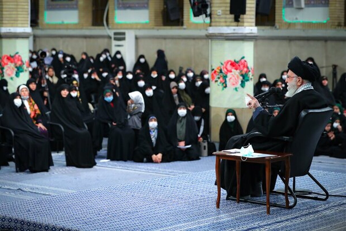 دیدار جمعی از اقشار مختلف بانوان فردا با رهبر معظم انقلاب