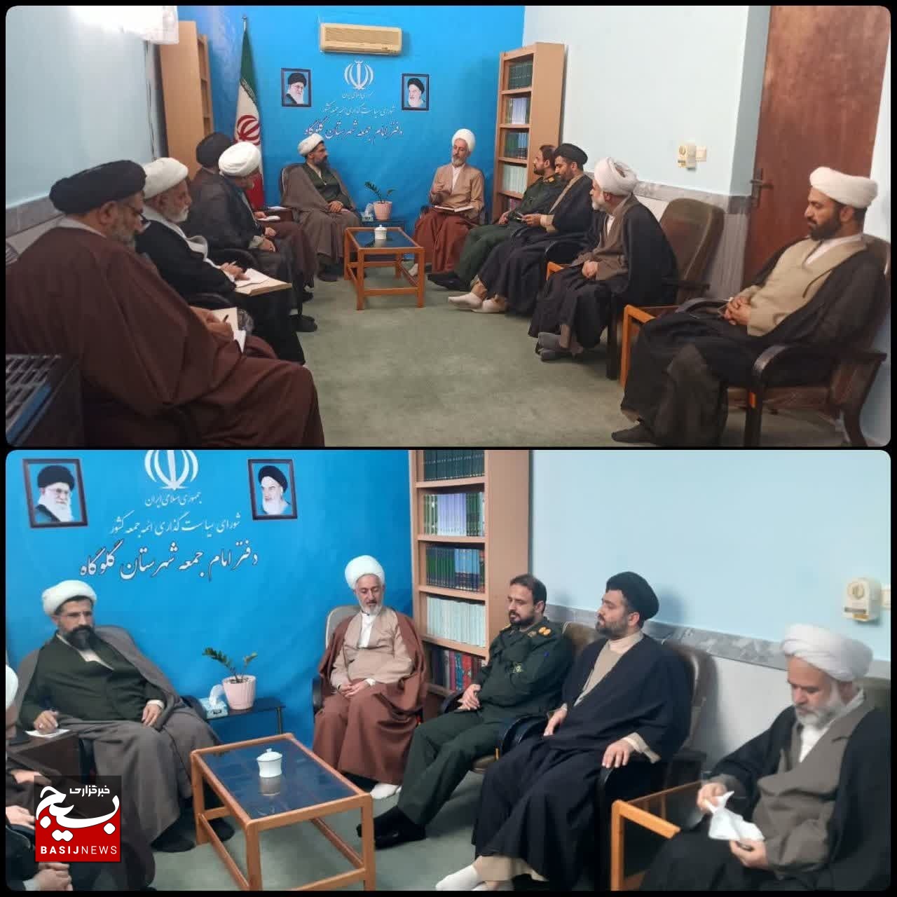 برگزاری جلسه جهاد تبیین با موضوع انتخابات در گلوگاه