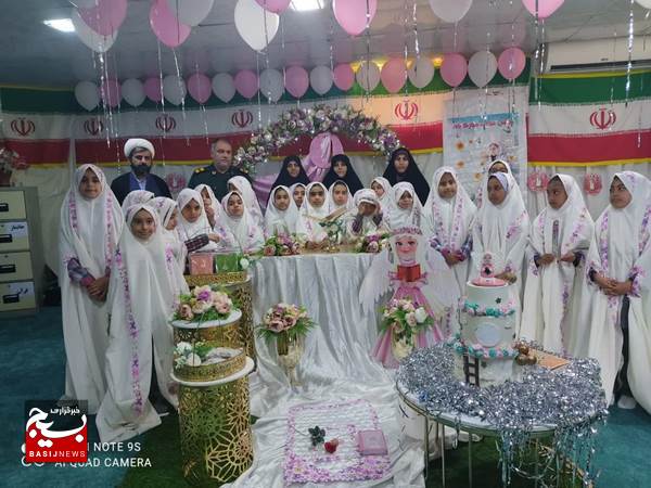 برگزاری جشن تکلیف دختران مدرسه نرجس روستای پهلوانکشی