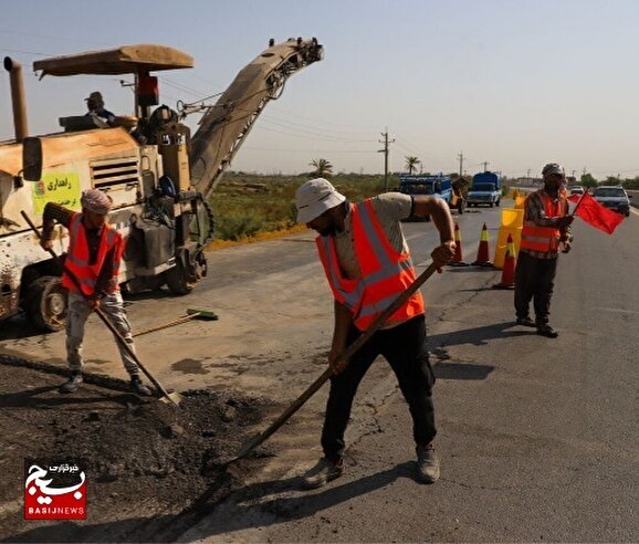 ۷۷ طرح راهداری خوزستان دهه مبارک فجر آماده بهره برداری است