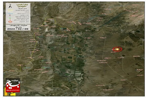 حمله سنگین راکتی حزب الله به پادگان صهیونیست‌ها در جولان اشغالی