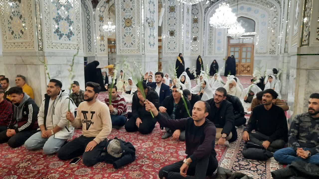 ماه عسل جشن وصالی های زنجان در مشهد+تصاویر