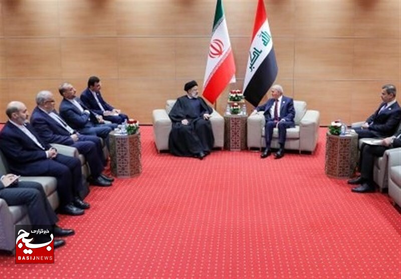 تاکید رئیسی بر اجرای کامل توافقنامه امنیتی و تعهدات مالی میان ایران و عراق در دیدار عبداللطیف رشید