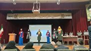 همایش دختران انقلاب با حضور جوانان ومسئولین در تالار حافظ شهرستان بجنورد برگزار گردید