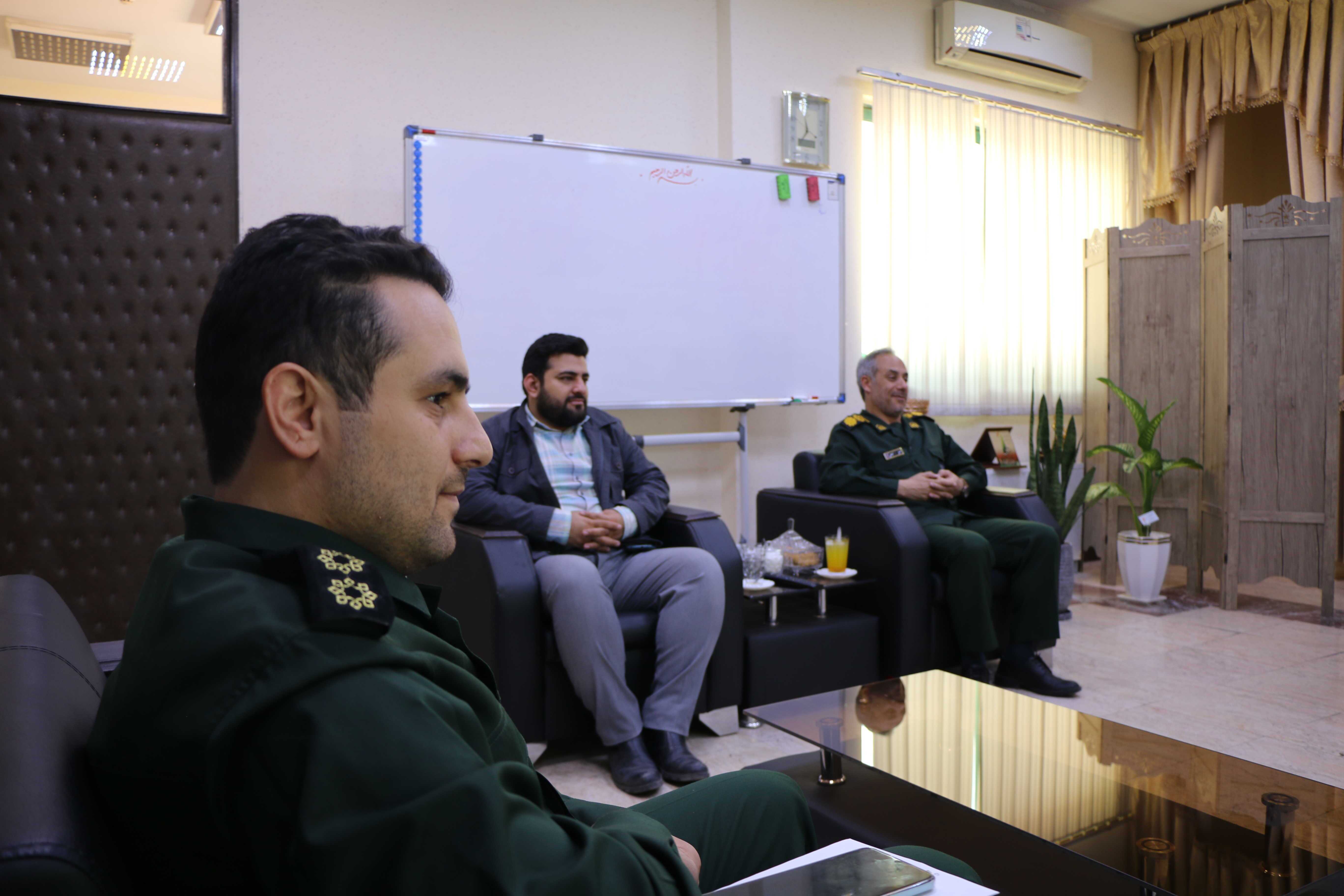 دیدار سردار ابوالحسنی با رئیس سازمان ورزش بسیج