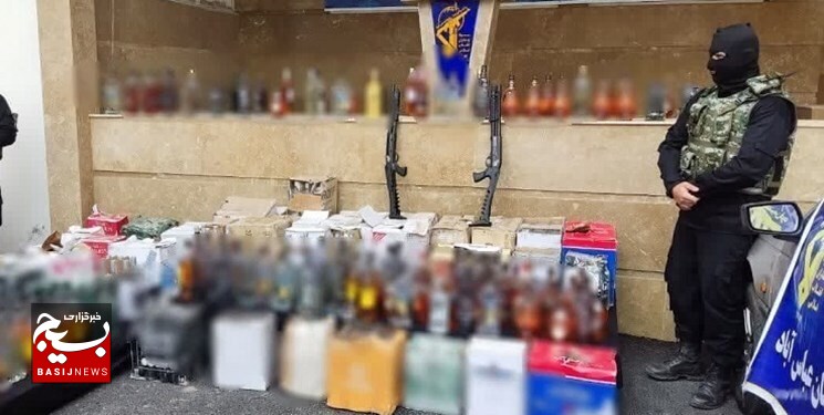 کشف بیش از یک هزار لیتر مشروبات الکلی از سوی سربازان گمنام فردیس