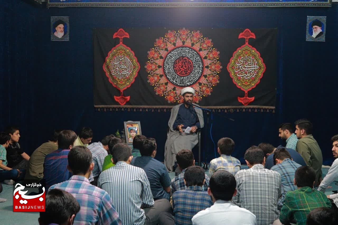 برگزاری هیئت نوجوانان مسجد چهارده معصوم (ع) قم/ یادبود شهید الداغی