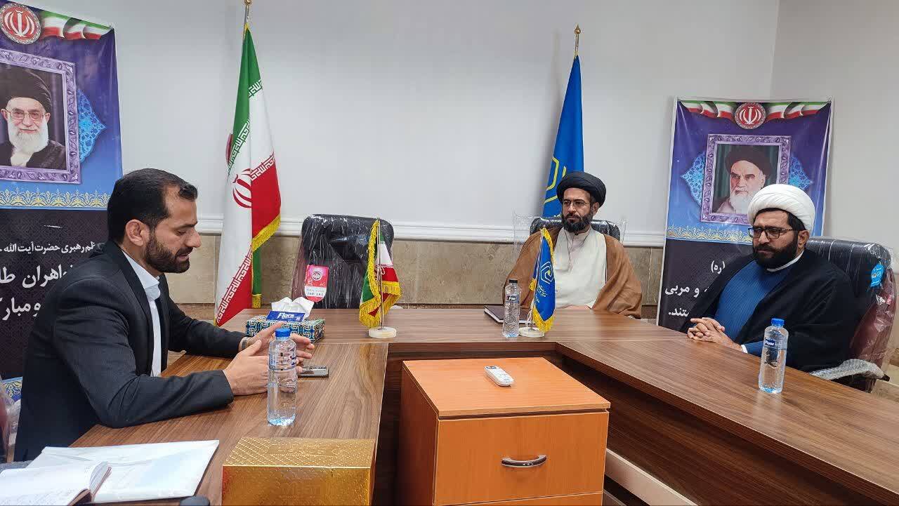 آغاز تعاملات معاون جوان آموزش و پرورش استان با روسای حوزه های علمیه کهگیلویه و بویراحمد