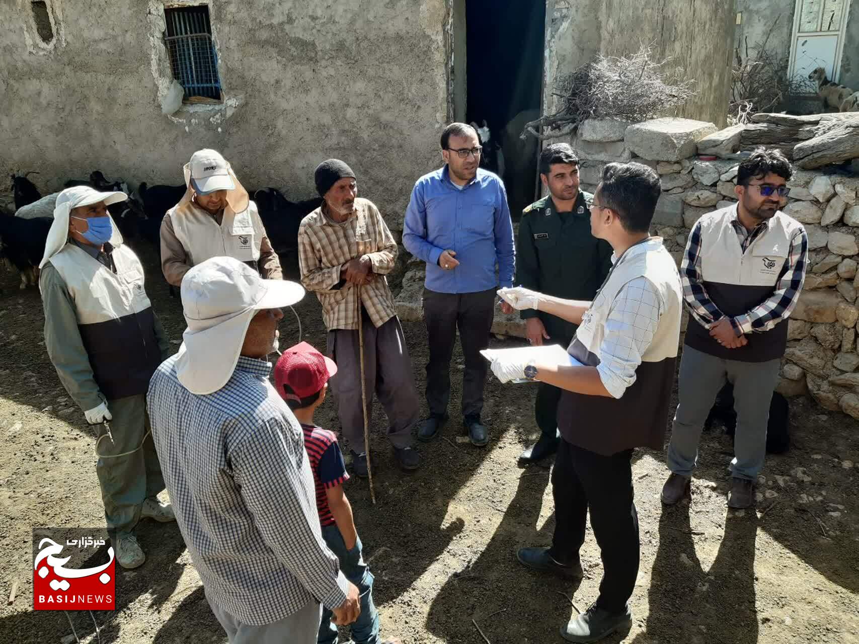 بسیج مهندسین کشاورزی سپاه فتح کهگیلویه و بویراحمد پای کار کمک به خودکفایی گوشت قرمز