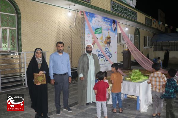 برگزاری مراسم جشن به مناسبت آغاز دهه کرامت در روستای بساتین شهرستان عسلویه