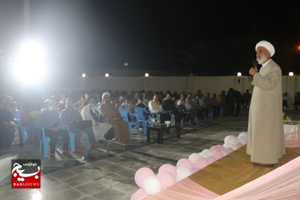 برگزاری مراسم جشن به مناسبت آغاز دهه کرامت در روستای بساتین شهرستان عسلویه