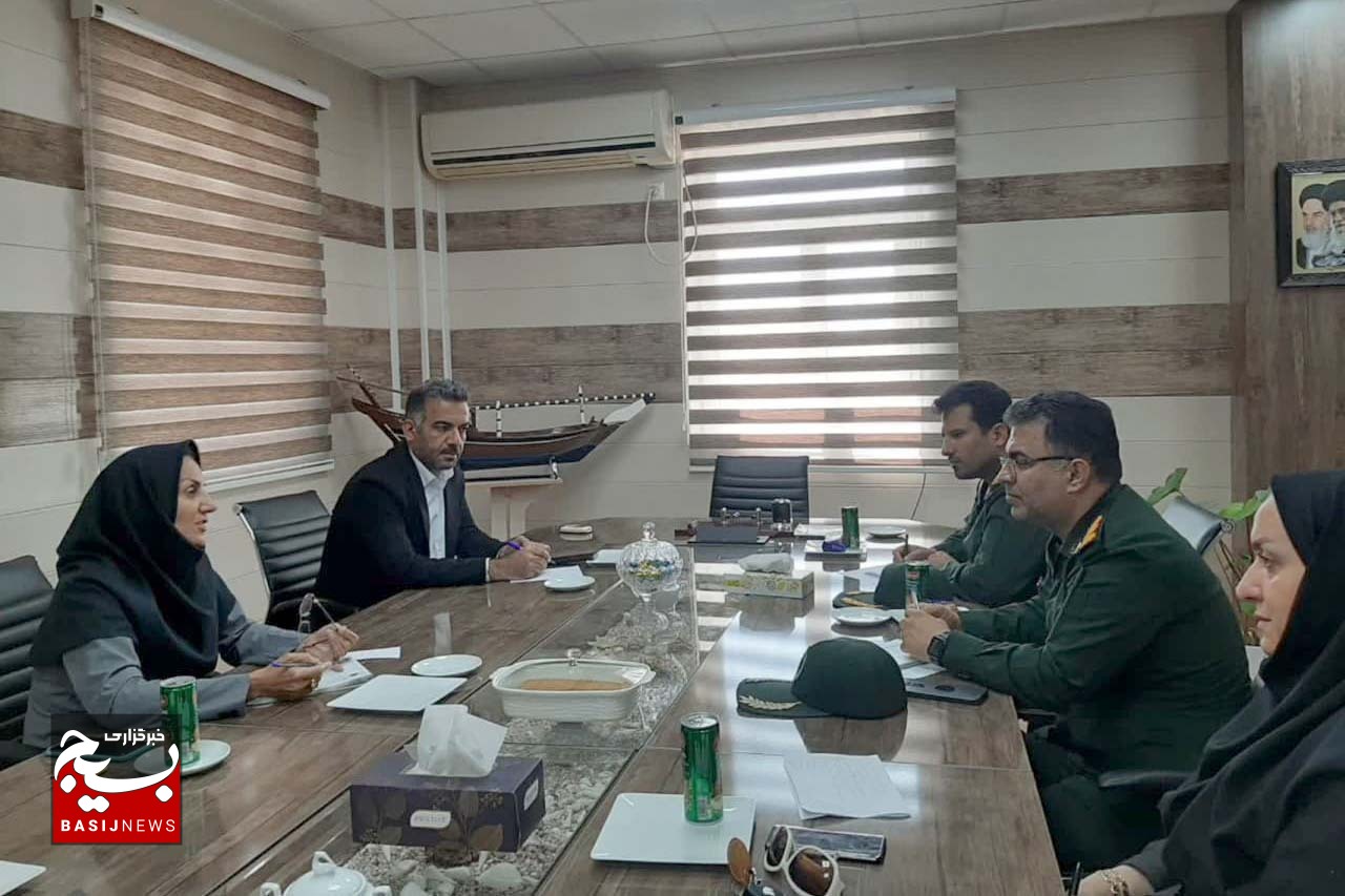 برگزاری نشست سازمان بسیج جامعه کشاورزی استان بوشهر با اداره کل شیلات این استان