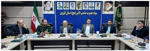 دیدار دکتر شکیب با مسئول و مدیران کانونها و کارگروه های تخصصی سازمان بسیج مهندسین عمران و معماری استان قزوین