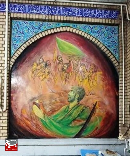 بازسازی آثار هنری ماندگار مسجد جامع خرمشهر