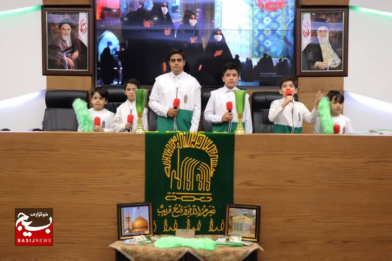 برگزاری آئین اختتامیه سلسله برنامه‌های گرامیداشت دهه کرامت رضوی در شهرستان قدس