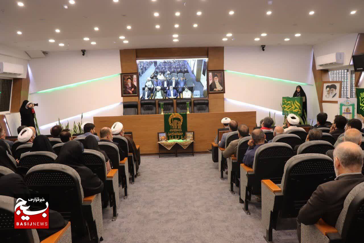 برگزاری آئین اختتامیه سلسله برنامه‌های گرامیداشت دهه کرامت رضوی در شهرستان قدس