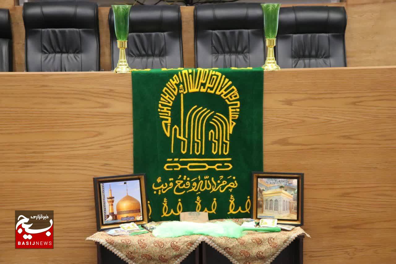 برگزاری آئین اختتامیه سلسله برنامه‌های گرامیداشت دهه کرامت رضوی در شهرستان قدس