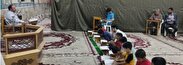 کلاس آموزش قرآن در محله سناردک پیشوا