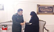 اعطای گواهی شهادت «زینال زاده» و «رضازاده» از شهدای امنیت مشهدالرضا/نمایشگاه خانگی تصاویر شهدا + عکس