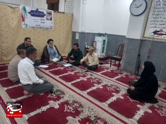 جلسه شورای تحول محله اسلامی روستای بساتین برگزار شد.