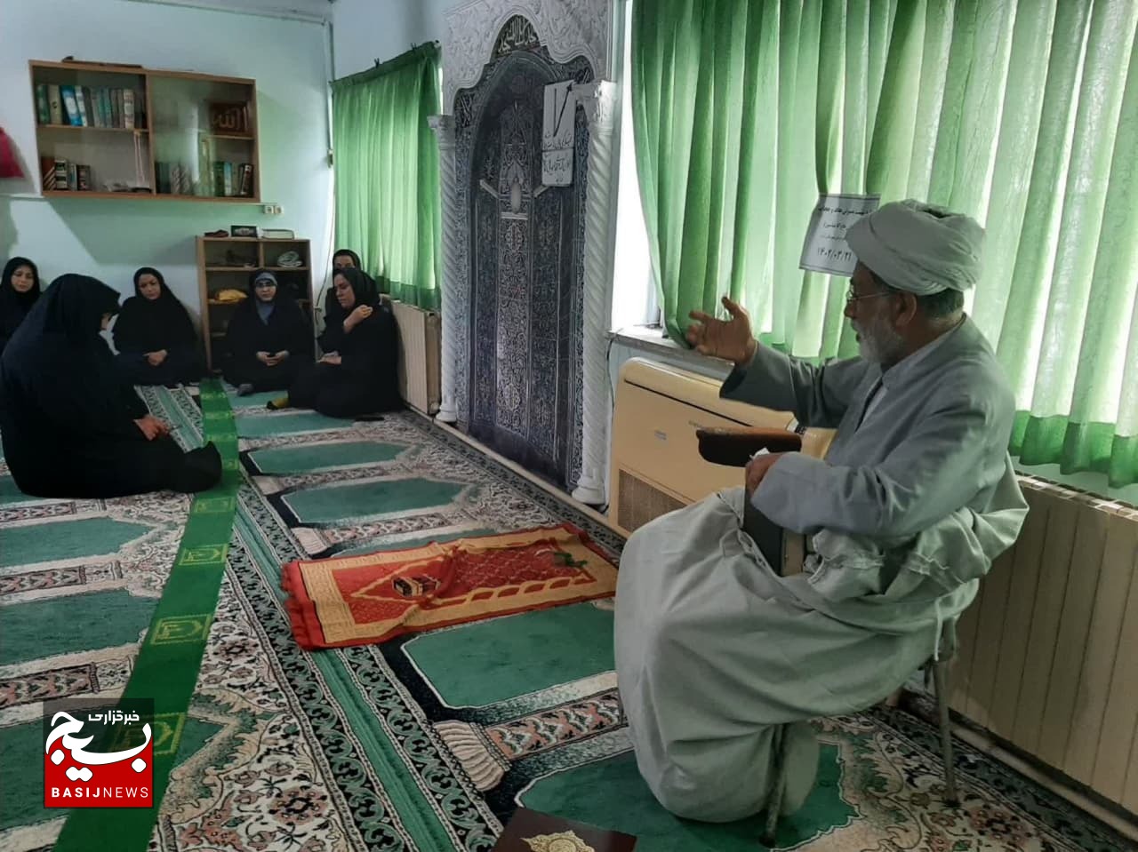 نشست جهاد تبیین در کانون شهید بهشتی بسیج جامعه پزشکی آمل