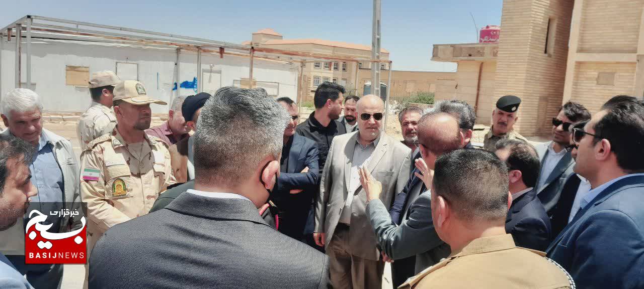 تعامل مسئولان خوزستان و میسان عراق برای برپایی باشکوه مراسم اربعین