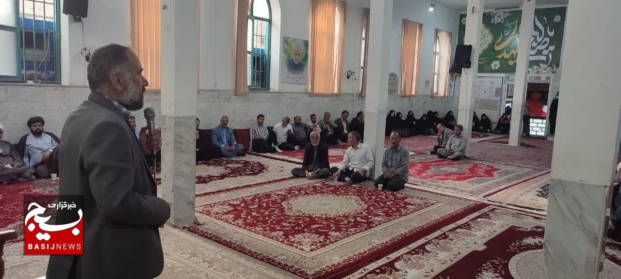 جلسه نهاد آبادانی و پیشرفت قم در مسجد علی بن ابی‌طالب علیه الاسلام برگزار شد